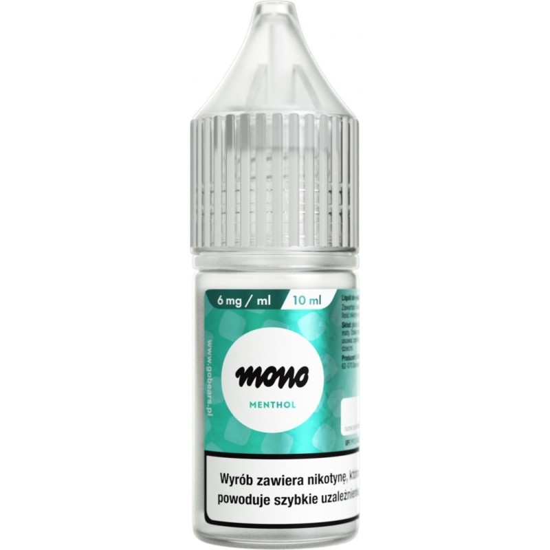 E-liquide MONO nicotine - Menthe - 6mg | EliqVapoteur