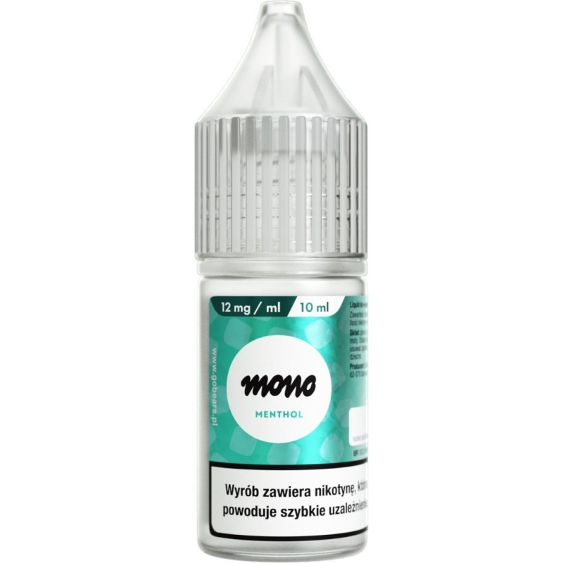 Liquide MONO nicotine - Menthe - 12mg | EliqVapoteur