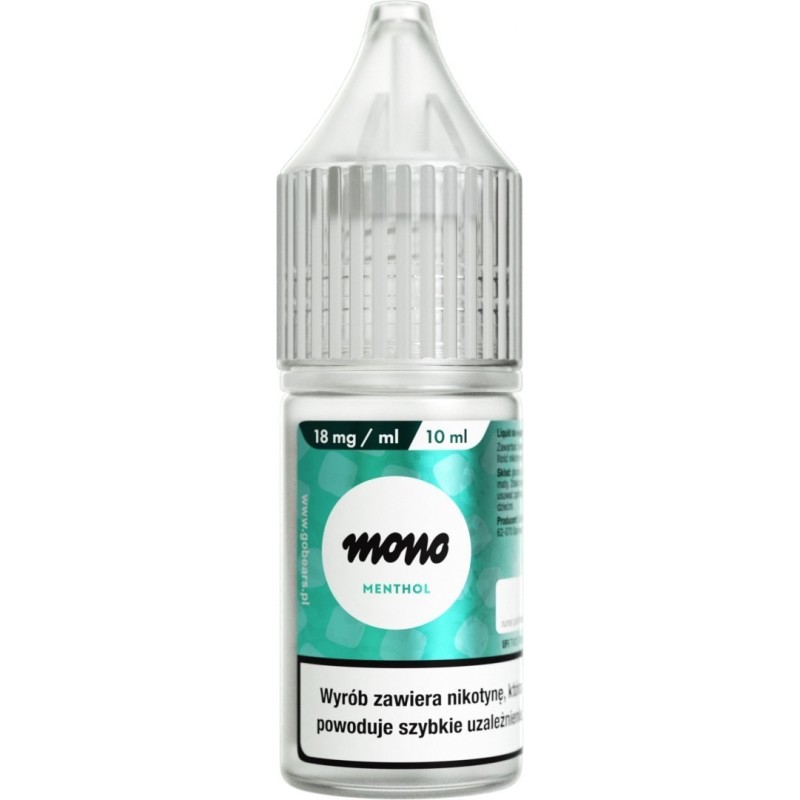 E-liquide MONO nicotine - Menthe - 18mg | EliqVapoteur