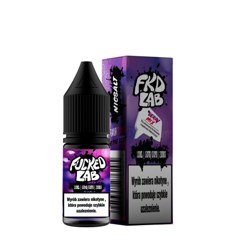 E-liquide F*cked Lab - Berry Mix Salt 20 mg 10ml | EliqVapoteur