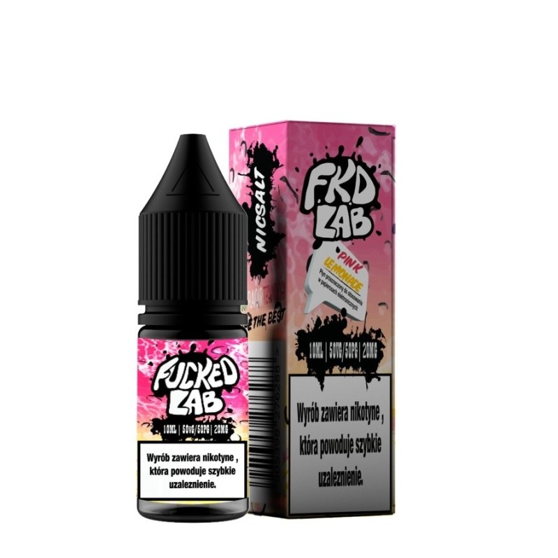 E-liquid F*cked Lab - Pink Lemonade Salt 20mg 10ml | EliqVapoteur