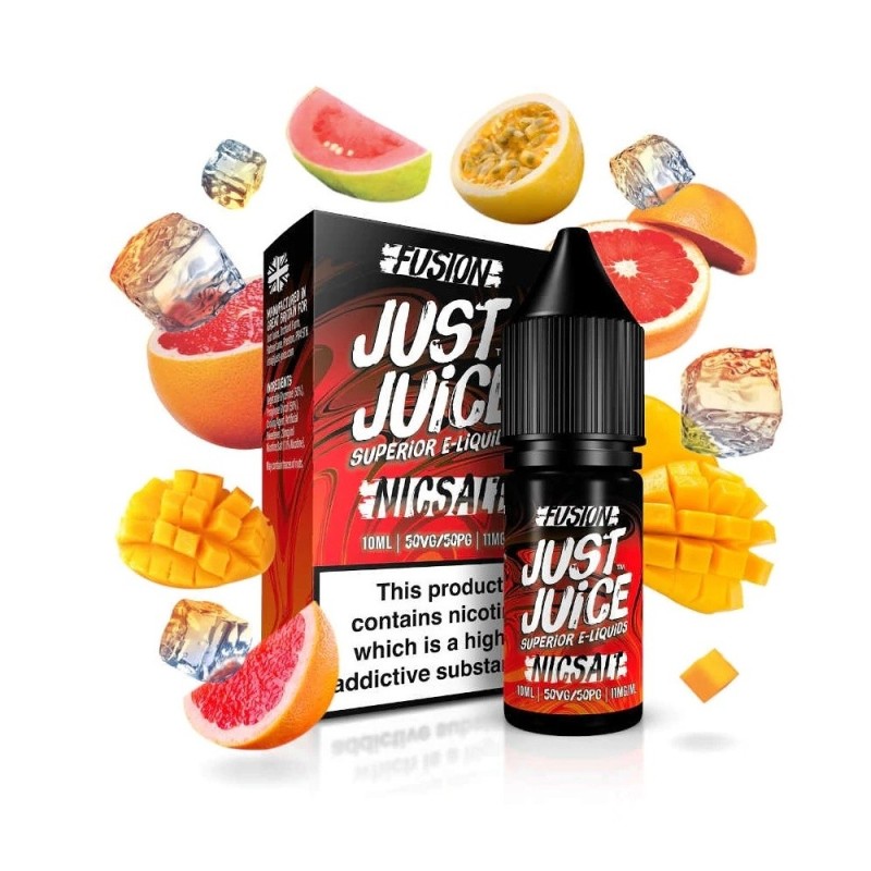 E-liquide Just Juice Salt 10ml - Fusion Mangue & Orange Sanguine 20mg | EliqVapoteur