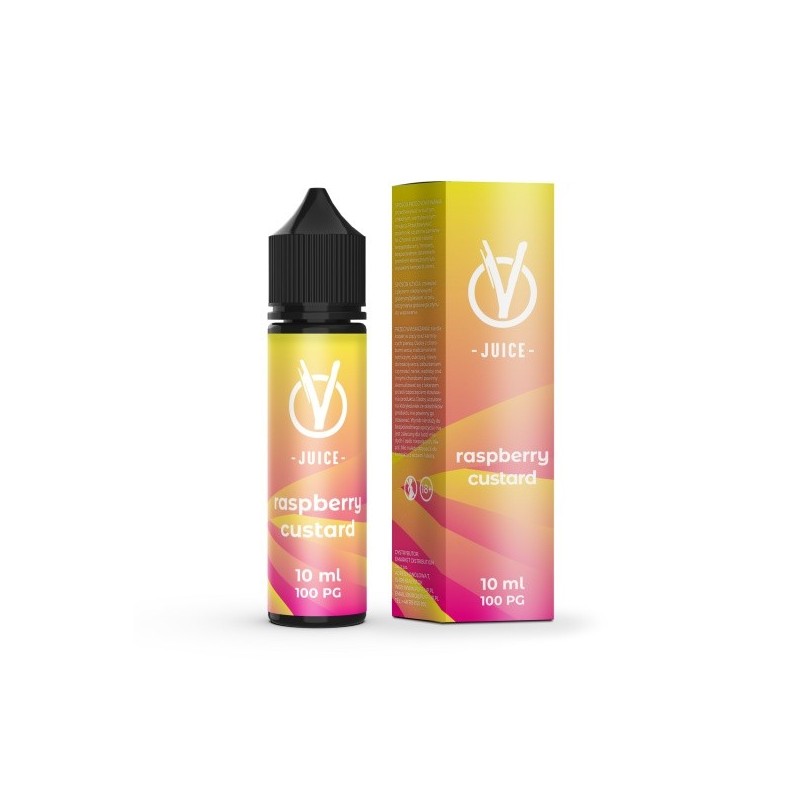 VBar VJuice Longfill 10/60ml - Raspberry Custard | EliqVapoteur