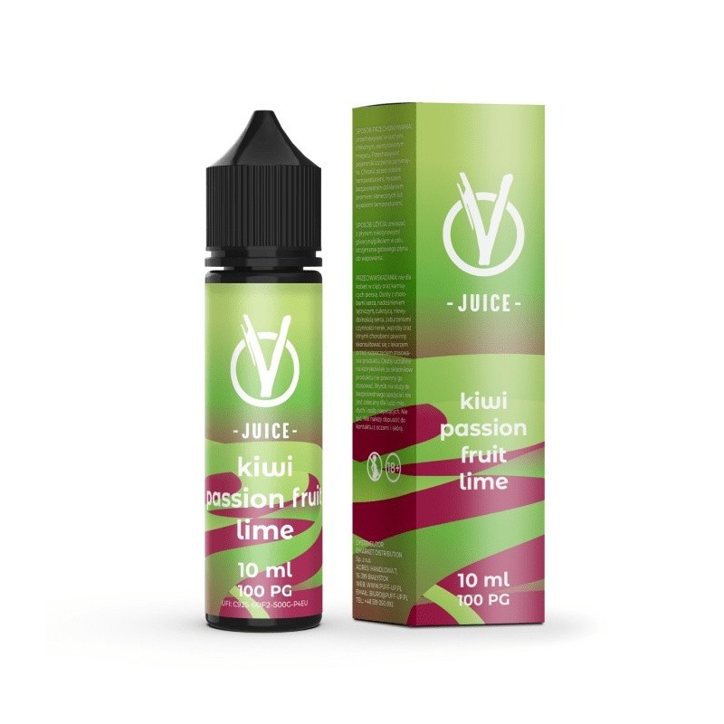 VBar VJuice Longfill 10/60ml - Kiwi Passion Fruit Lime | EliqVapoteur
