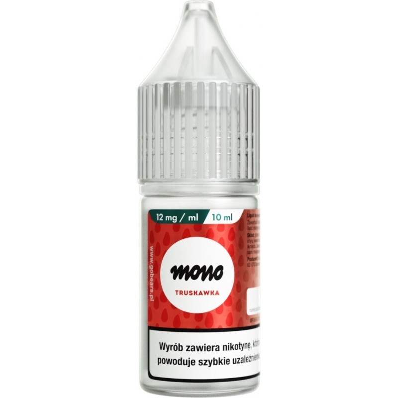 Liquid MONO nicotine - Truskawka 12mg | Eliq Vapoteur