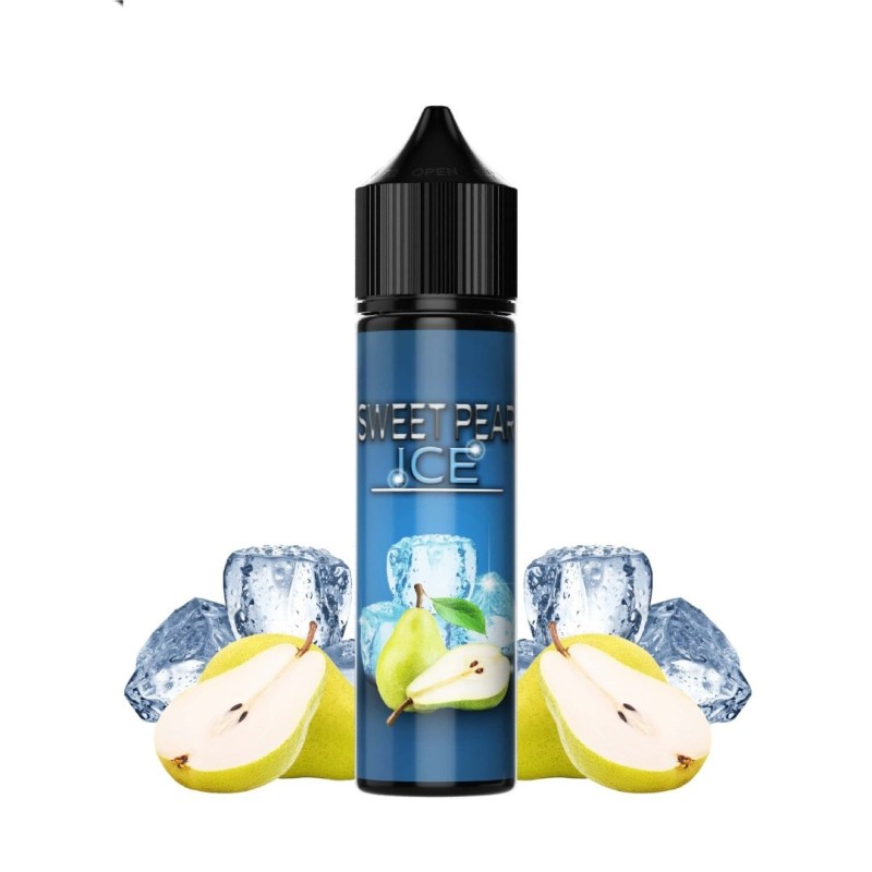 Longfill Franki Juice 10/60 - Iced Sweet Pear | Eliq Vapoteur