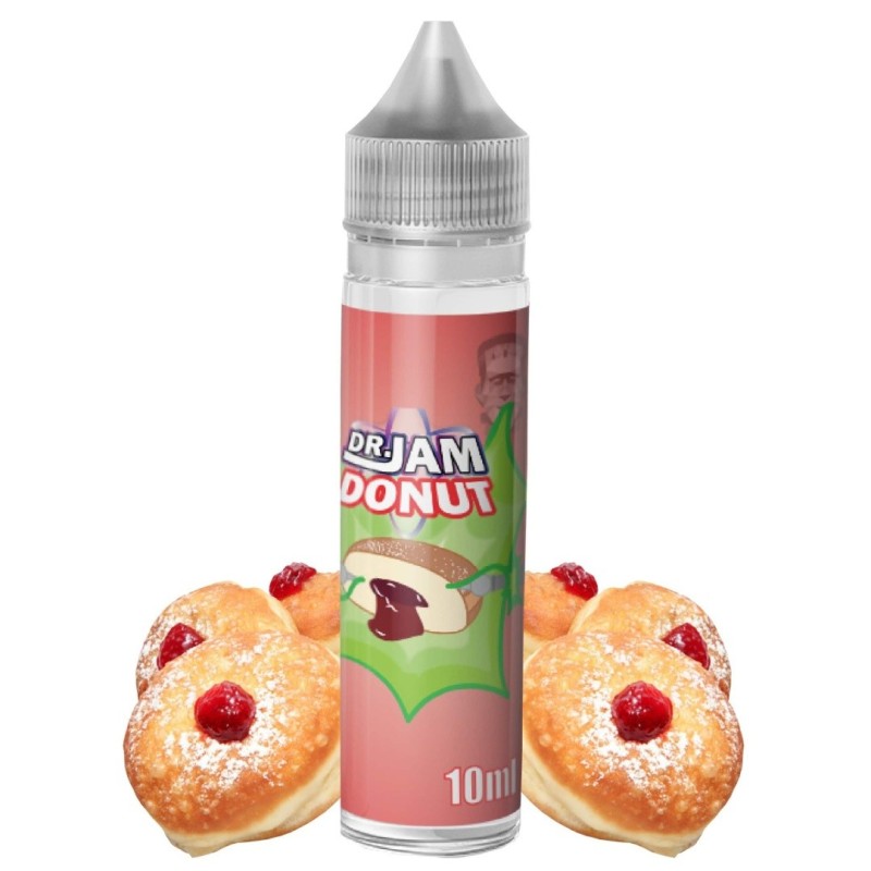 Dr. Jam Donut Longfill 10/60 by Franki Juice | EliqVapoteur