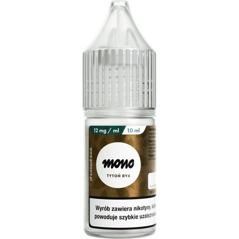 E-liquide MONO nicotine - Tabac RY4 12mg | EliqVapoteur