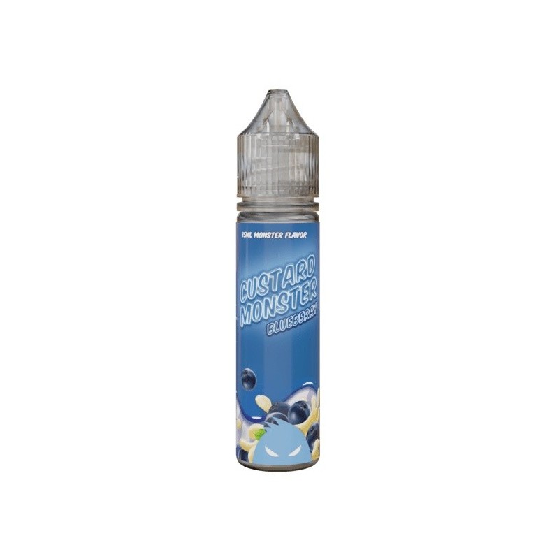 Longfill MVP Custard Monster 15/60 - Blueberry Custard | EliqVapoteur
