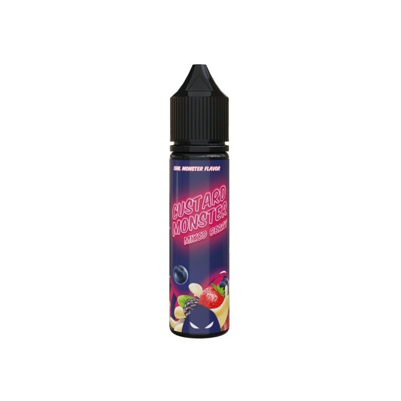Longfill MVP Custard Monster 15/60 - Mixed Berry Custard | EliqVapoteur