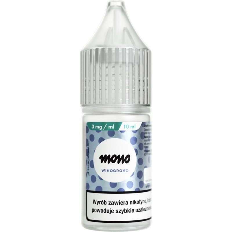 E-liquide MONO nicotine - Raisin 3mg | EliqVapoteur