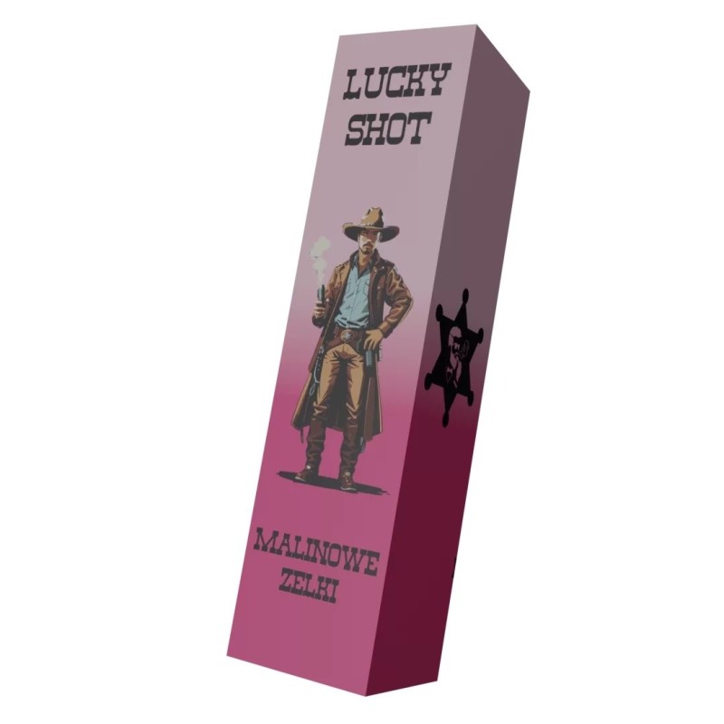 Premix Lucky Shot - 40/60ML Malinowe Żelki | Eliq Vapoteur