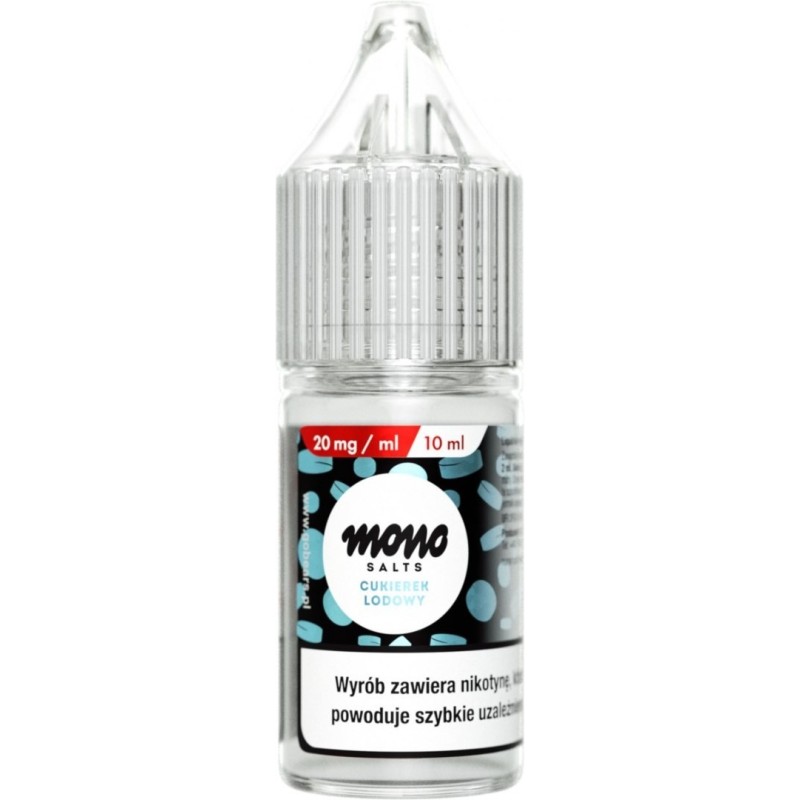 Liquid MONO Salts - Cukierek Lodowy 20mg | Eliq Vapoteur