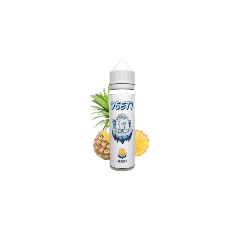 Longfill Yeeti 10/60 ml - Ananas | Eliq Vapoteur