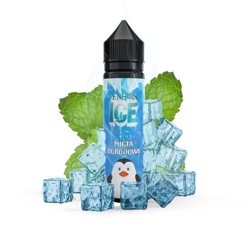 Longfill Penguin Ice 10/60 ml - Garden Mint | EliqVapoteur