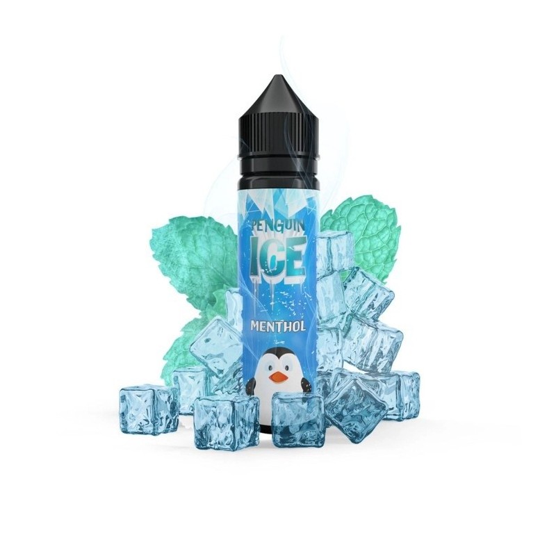 Longfill Penguin Ice 10/60 ml - Menthol | EliqVapoteur