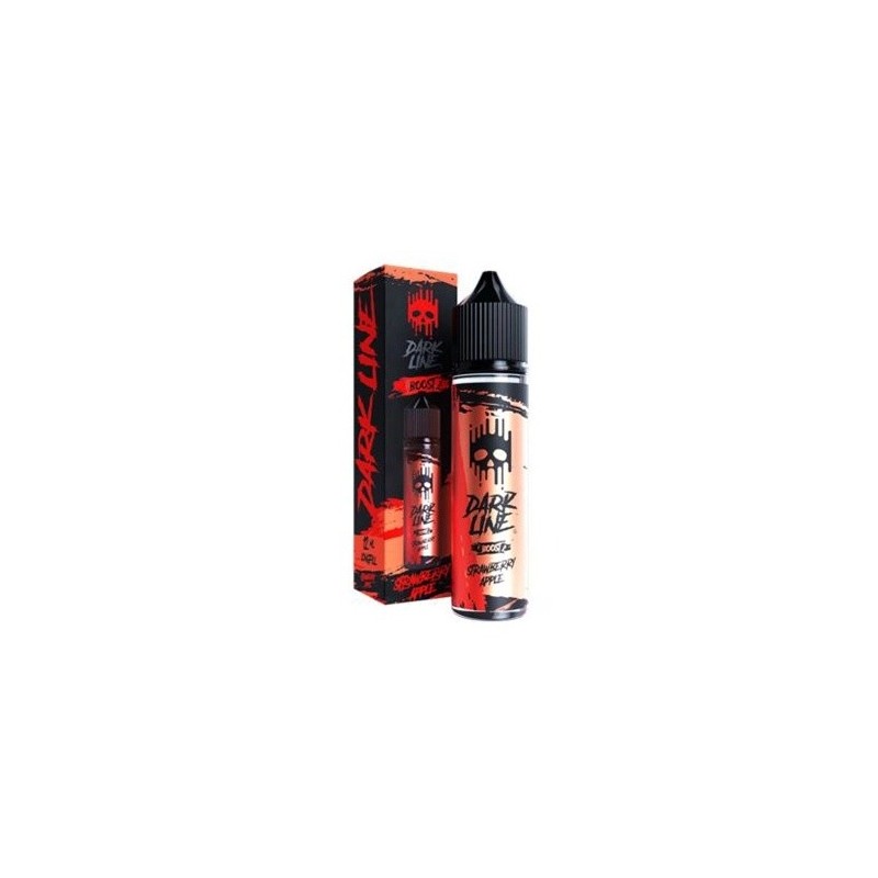 Longfill Dark Line Boost 12/60ml - Fraise Pomme | EliqVapoteur