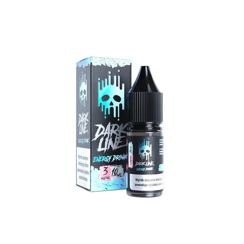E-liquide DARK LINE 10ml - Energy Drink 3mg | EliqVapoteur