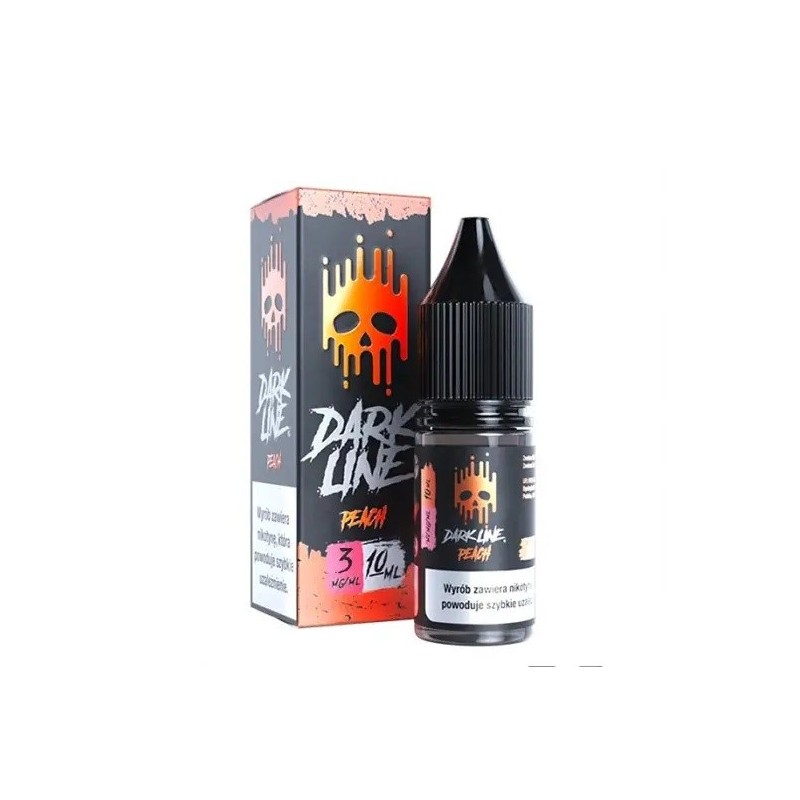 E-liquide DARK LINE 10ml - Pêche 3mg | EliqVapoteur