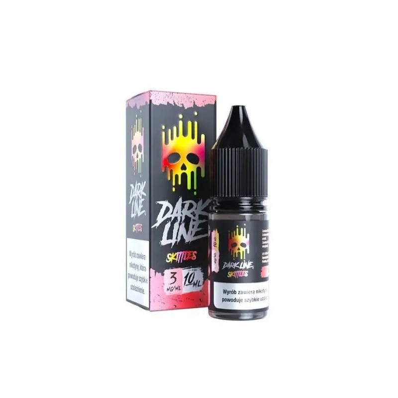 E-liquid DARK LINE 10ml - Skittles 3mg | EliqVapoteur