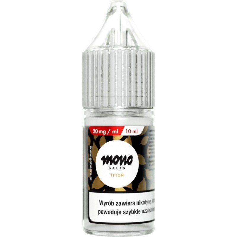 Liquid MONO Salts - Tytoń 20mg | Eliq Vapoteur