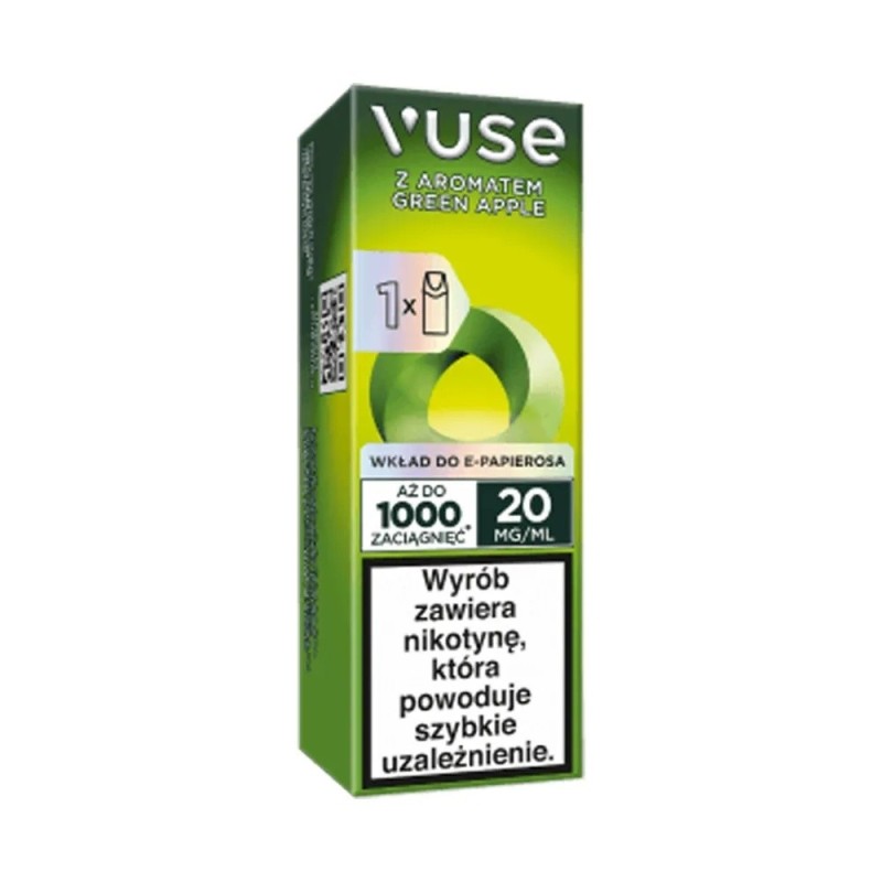 Vuse Pod 20mg - Green Apple | EliqVapoteur