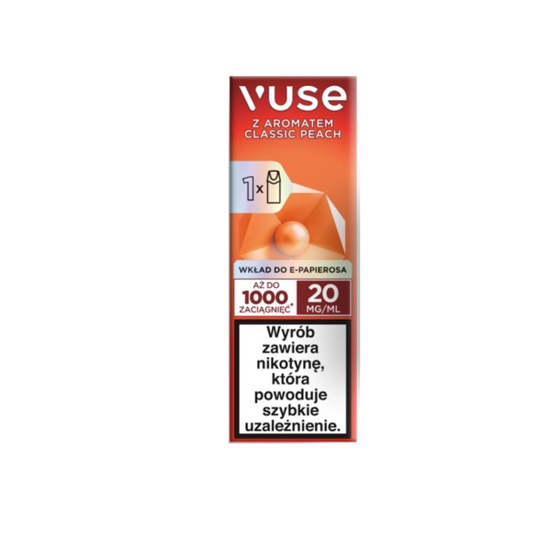 Vuse Cartridge 20mg - Classic Peach | EliqVapoteur