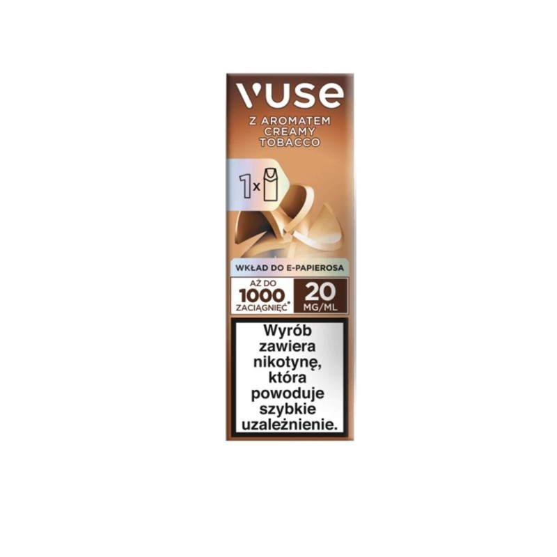 Vuse Cartridge 20mg - Creamy Tobacco | EliqVapoteur