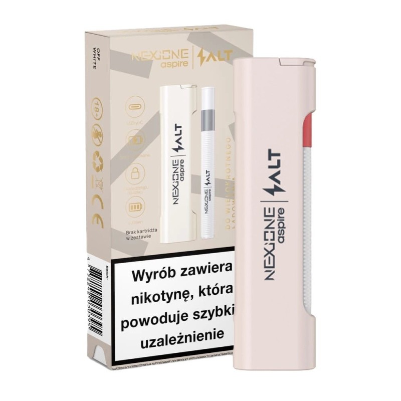 Urządzenie NEXIONE SALT Off White | Eliq Vapoteur