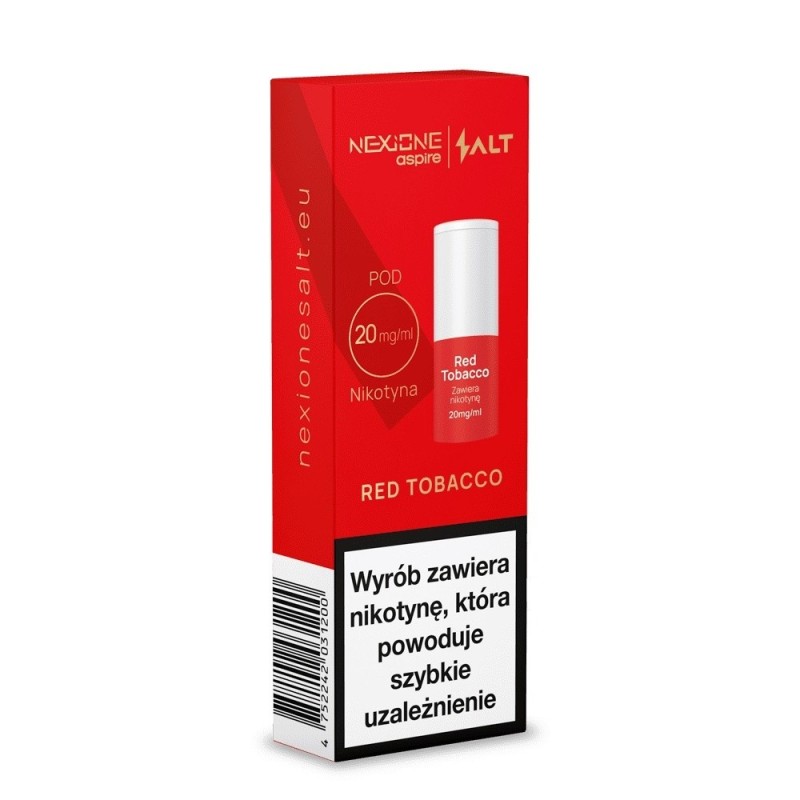 Wkład NEXIONE SALT Red Tobacco 20mg | Eliq Vapoteur