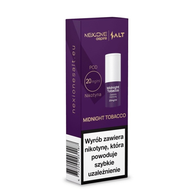 Cartouche NEXIONE SALT Midnight Tobacco 20mg | EliqVapoteur