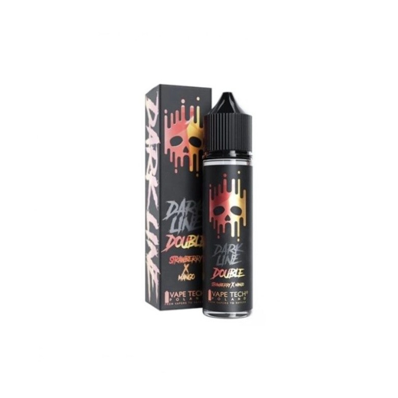 Double Line Strawberry x Mango Longfill 8/60ml | EliqVapoteur