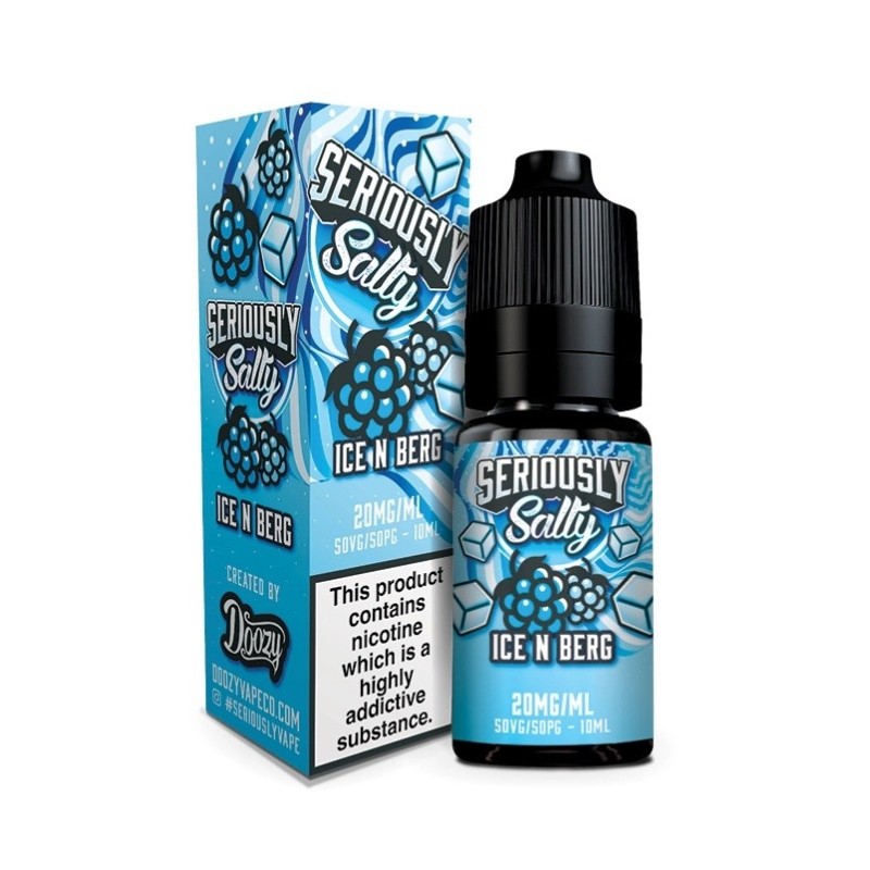 E-liquide Seriously Salty 10ml - Ice N Berg 20mg | EliqVapoteur