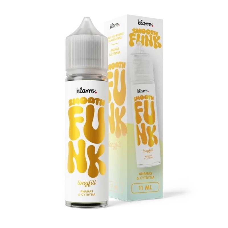 Longfill Klarro Smooth Funk 11/60ml - Pineapple & Lemon | EliqVapoteur