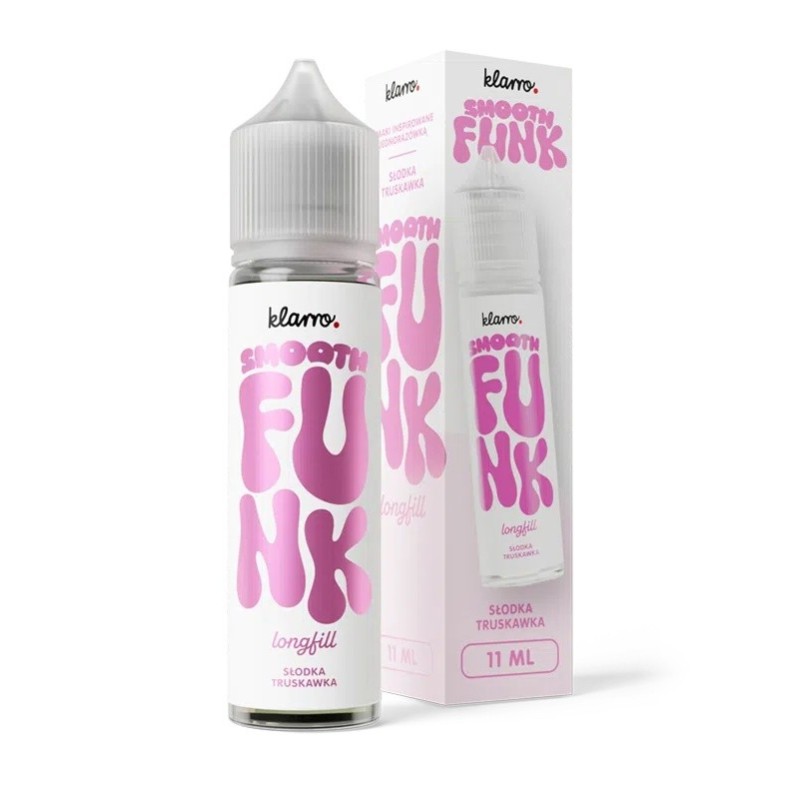 Longfill Klarro Smooth Funk 11/60ml - Słodka Truskawka | Eliq Vapoteur