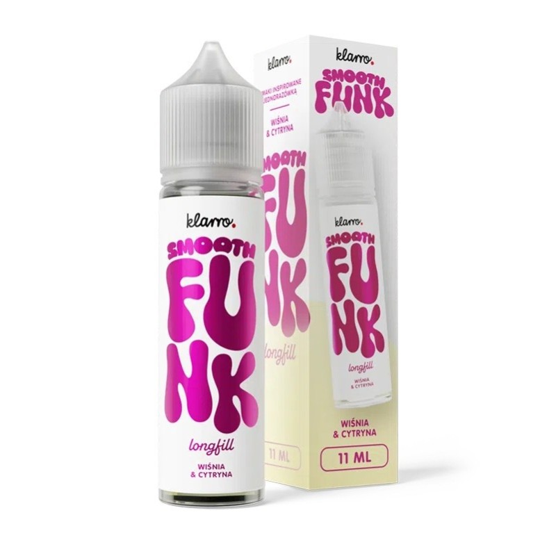 Longfill Klarro Smooth Funk 11/60ml - Wiśnia & Cytryna | Eliq Vapoteur