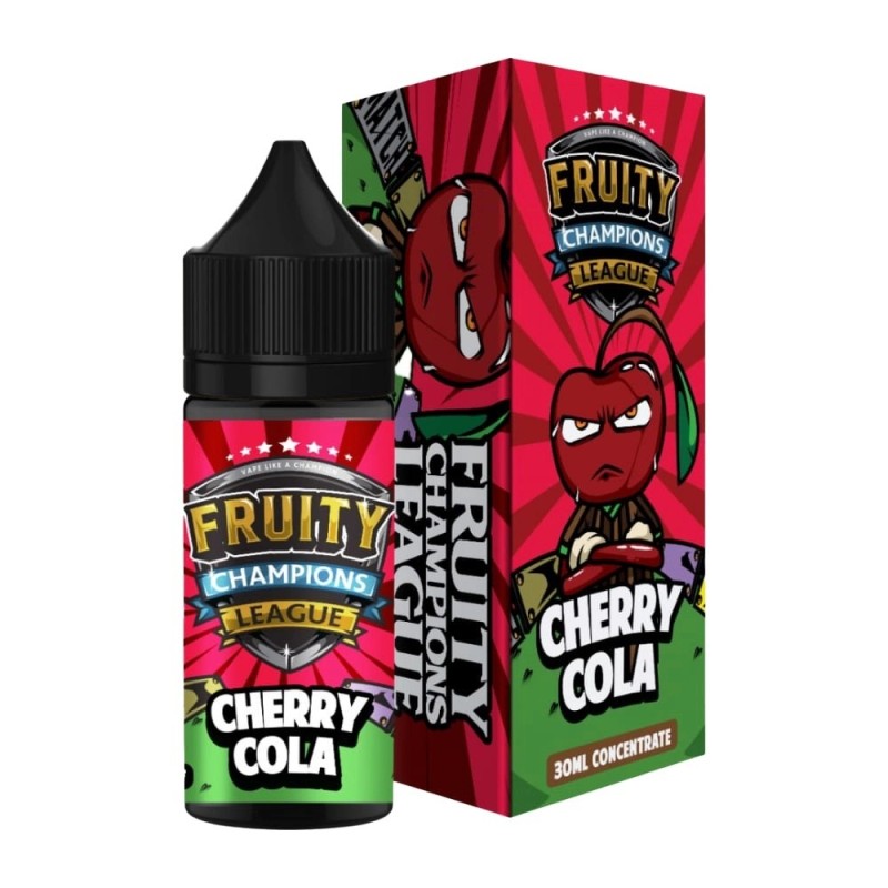 Fruity Champions League 30ml - Cherry Cola | Eliq Vapoteur