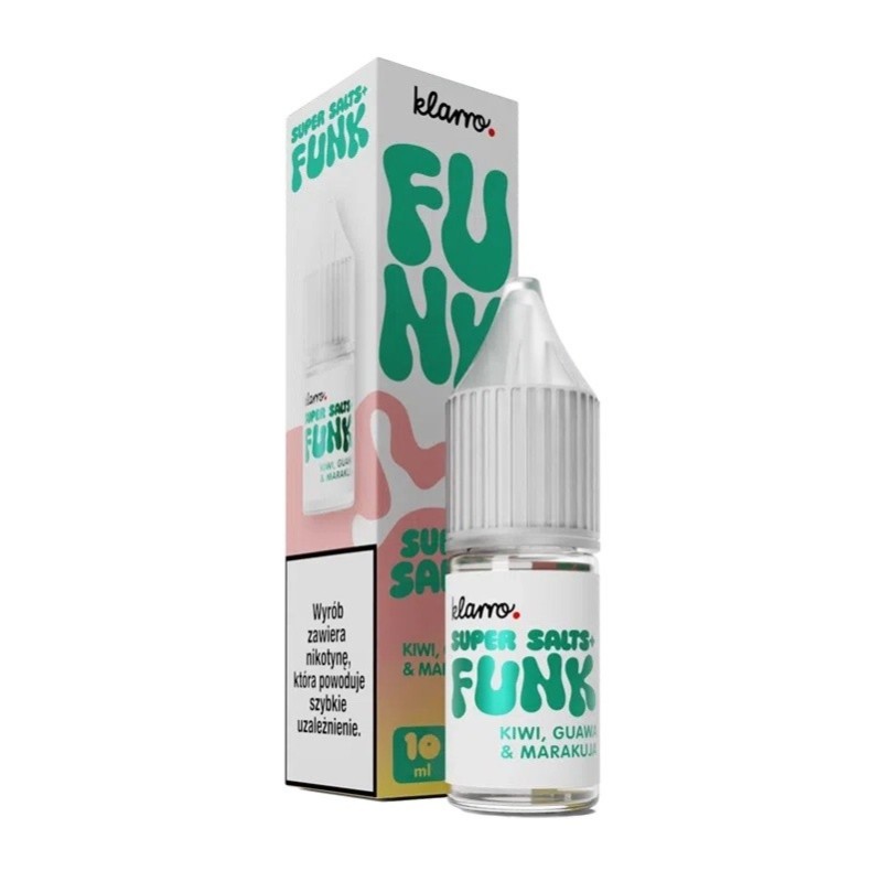 E-liquide Klarro Funk Super Salts+ - Kiwi Goyave & Fruit de la Passion | EliqVapoteur
