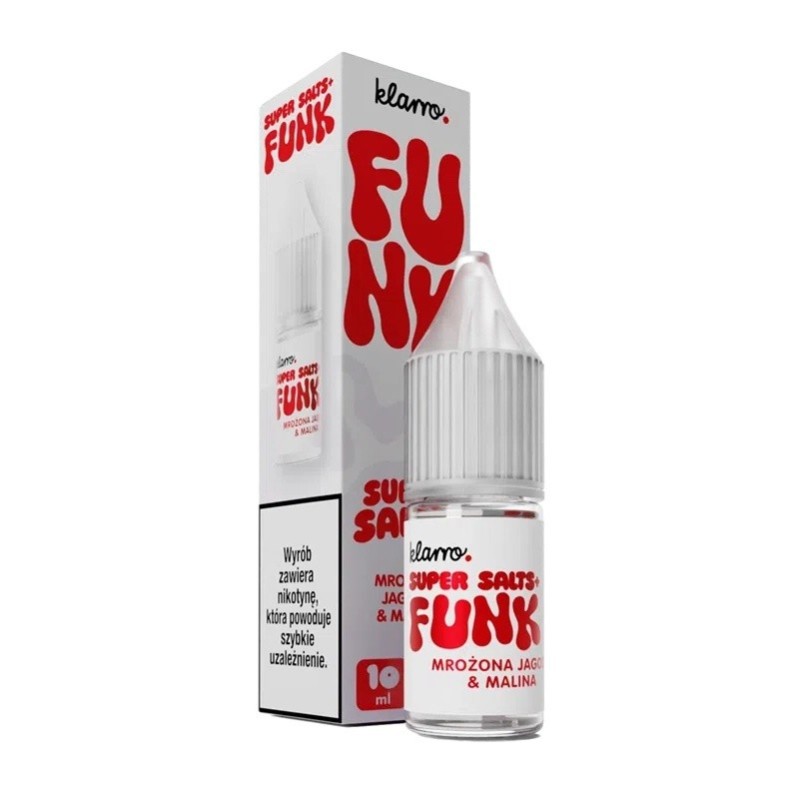 E-liquide Klarro Funk Super Salts+ - Myrtille Givrée & Framboise | EliqVapoteur