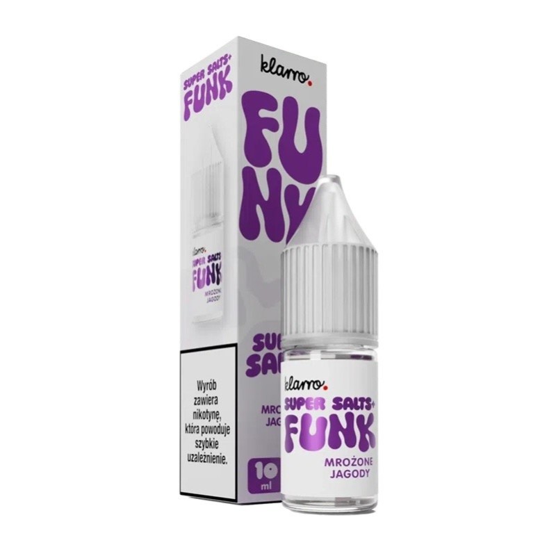 E-liquide Klarro Funk Super Salts+ - Myrtilles Givrées | EliqVapoteur