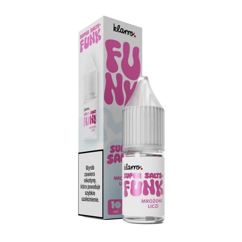 Klarro Funk Super Salts+ E-liquid - Frozen Lychee | EliqVapoteur