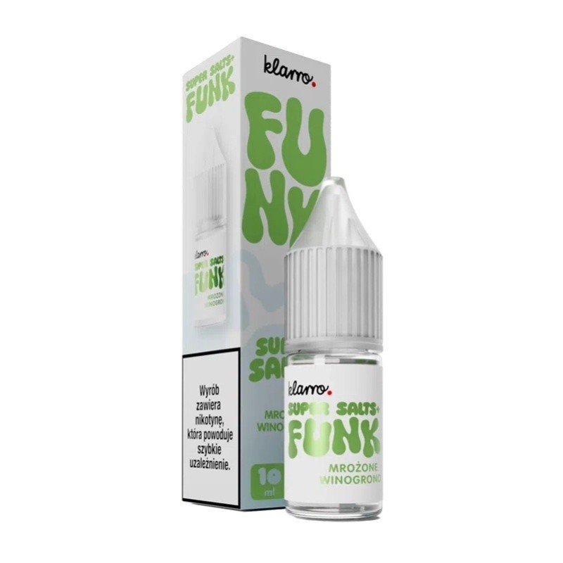 Liquid Klarro Funk Super Salts+ - Mrożone Winogrono | Eliq Vapoteur