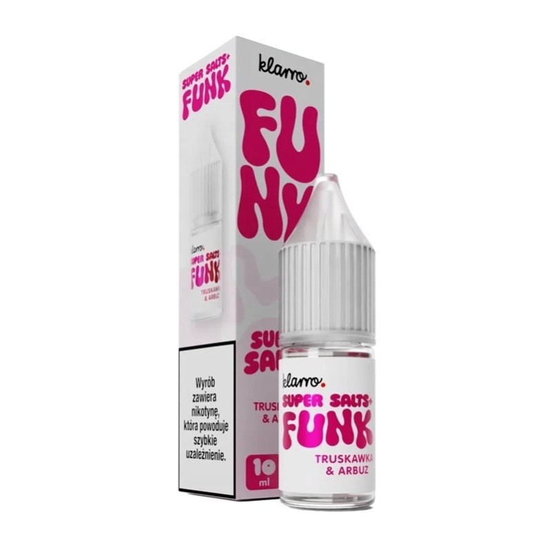 Liquid Klarro Funk Super Salts+ - Truskawka & Arbuz | Eliq Vapoteur