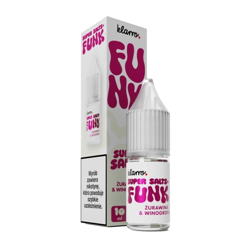 Klarro Funk Super Salts+ E-liquid - Cranberry & Grape | EliqVapoteur