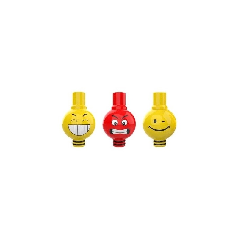 Drip tip 510 Smile S Modèle A (3 pcs.) - Fumytech | EliqVapoteur