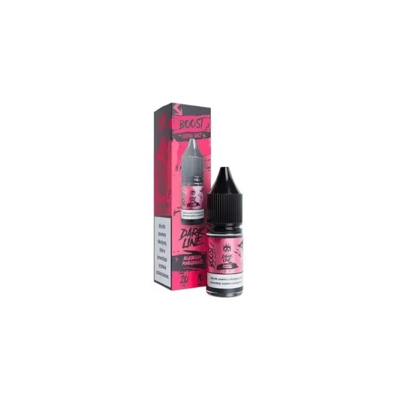 E-liquide DARK LINE Boost Salt 10ml - Myrtille Grenade 20mg | EliqVapoteur