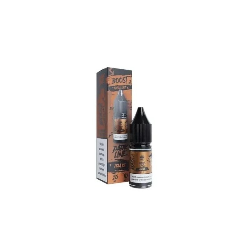 Liquid DARK LINE Boost Salt 10ml - Cola Ice 20mg  | Eliq Vapoteur