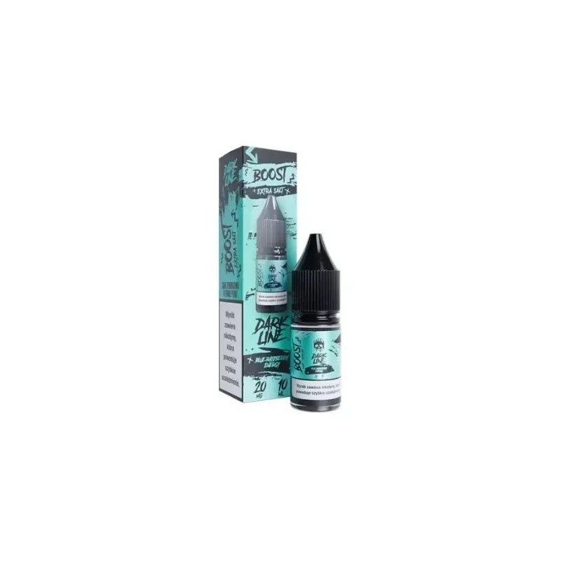 E-liquid DARK LINE Boost Salt 10ml - Blueberry Raspberry Energy 20mg | EliqVapoteur