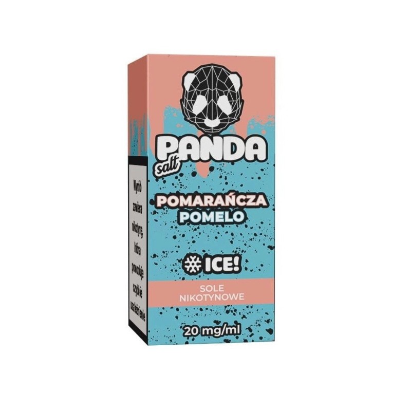 Liquid PANDA Salt 10ml - Pomarańcza Pomelo Ice 20mg  | Eliq Vapoteur