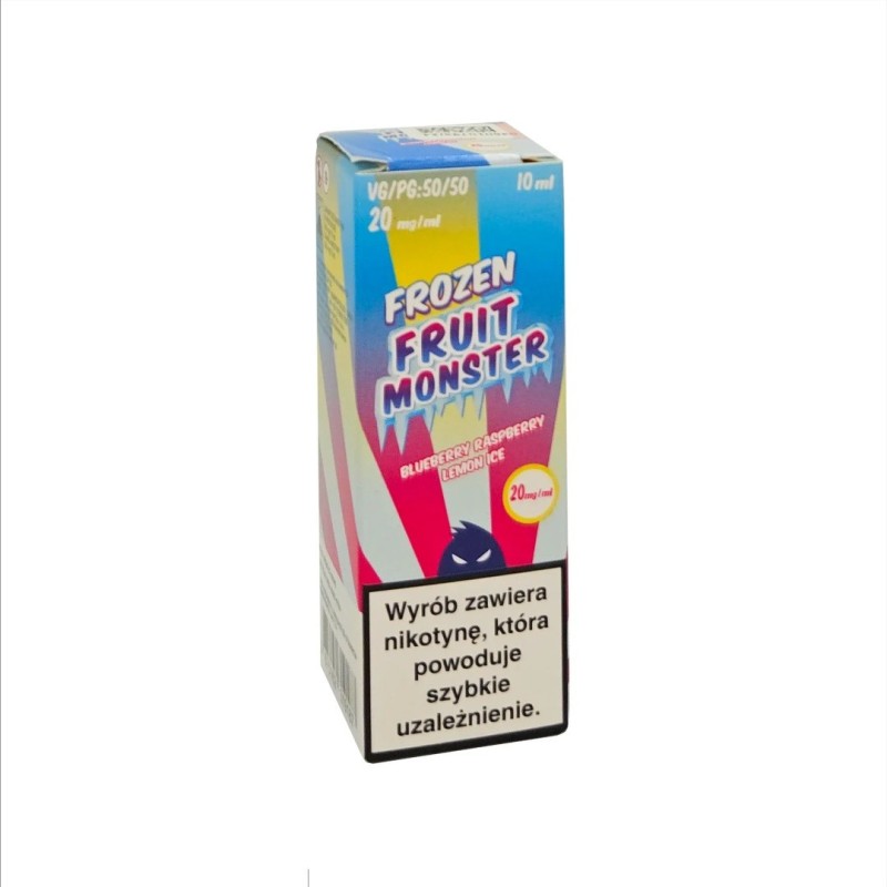 E-liquide Salt MVL - Frozen Fruit Monster - Myrtille Framboise Citron Glacé 10ml 20mg | EliqVapoteur